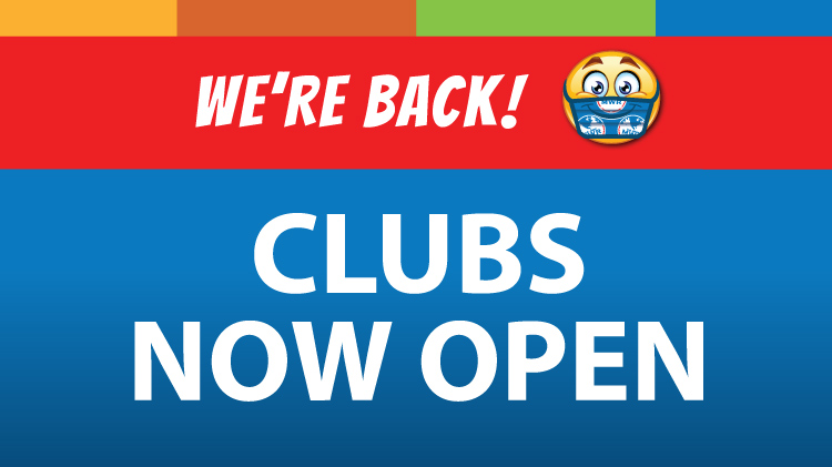 We're Back-Clubs We're Back-Clubs