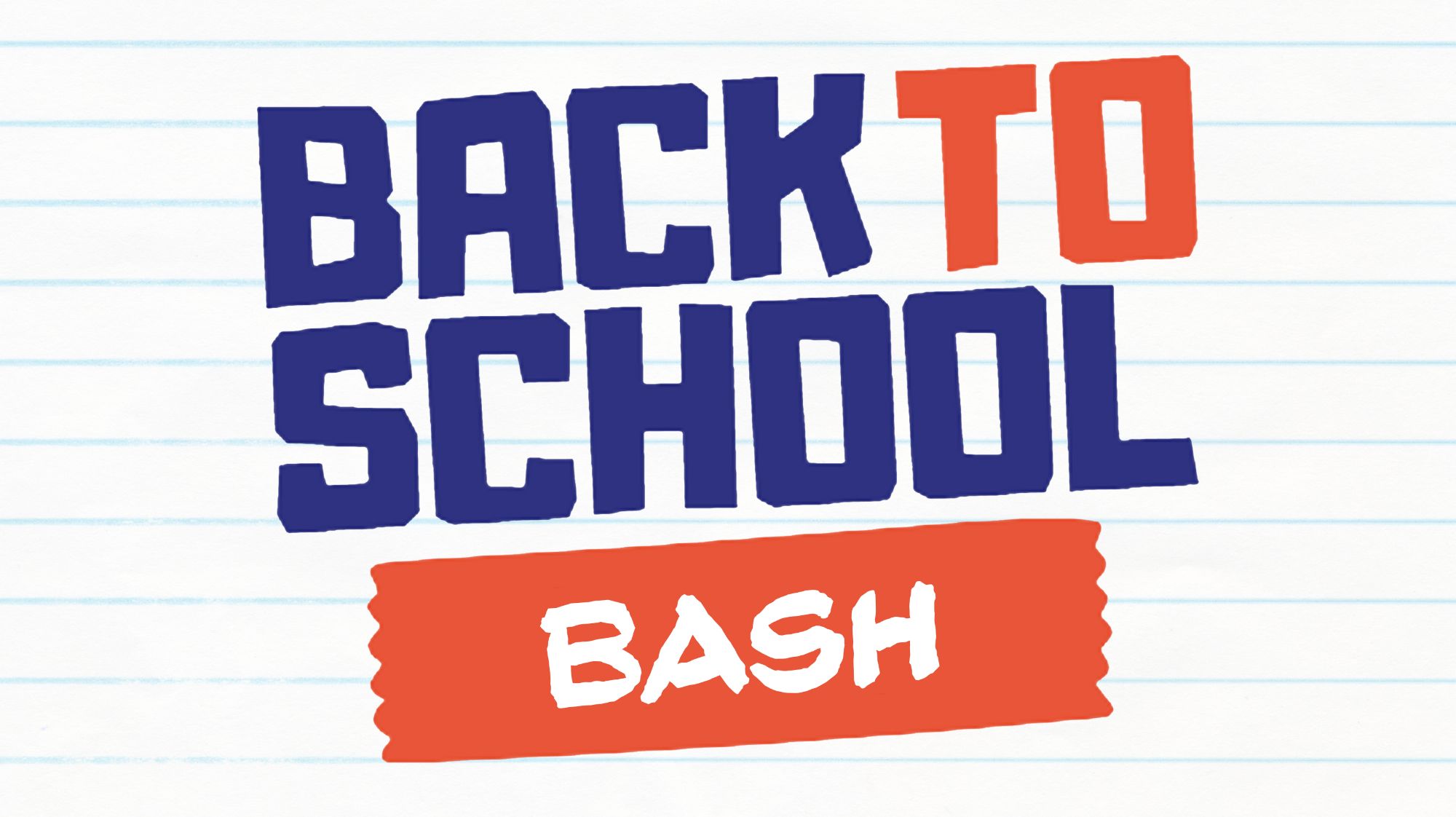 Back to School Bash