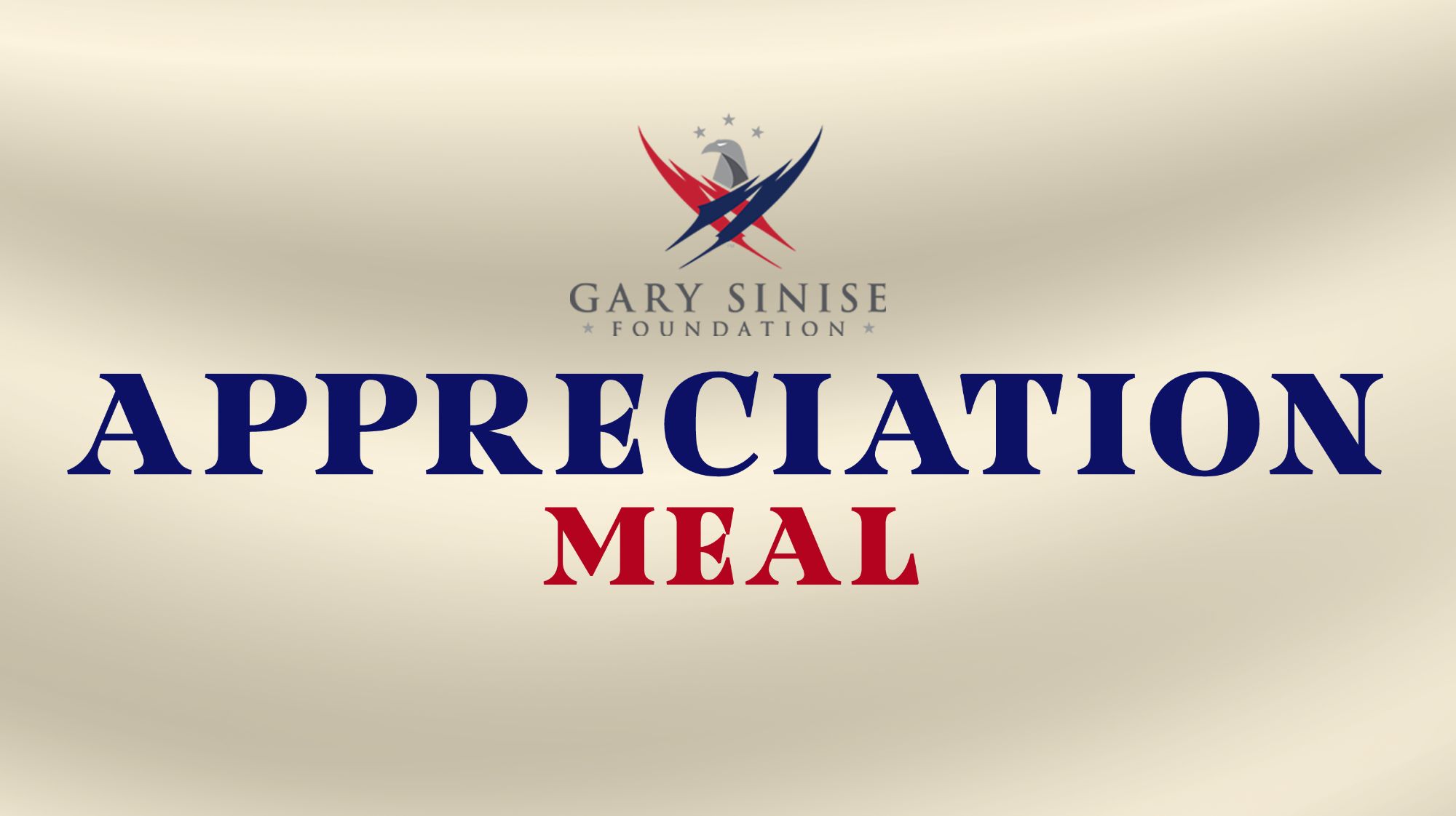 Serving Our Heroes Appreciation Meal